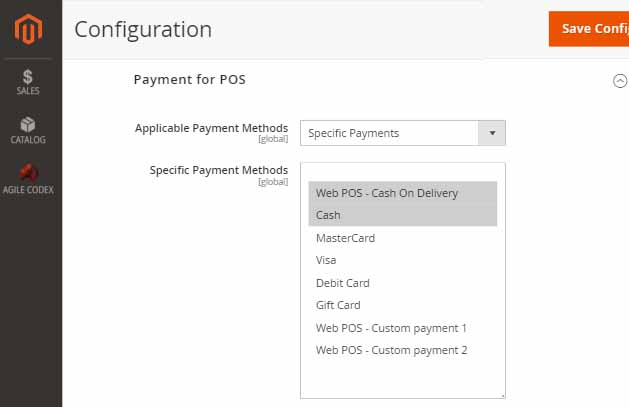 POS Payment Methods
