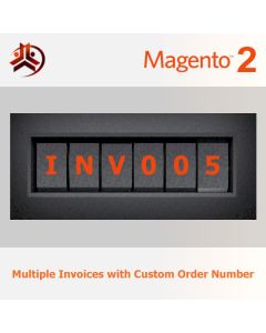 Magento 2 Multiple Invoices with Custom Number