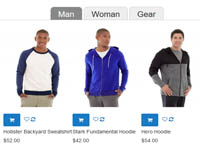 Responsive Product Tab